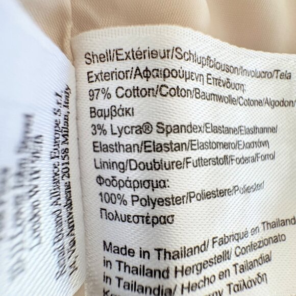 Brooks Brothers Womens 10P Single Breasted Milano Fit Beige BlazerJacket Career - Picture 9 of 13